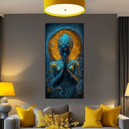 Tablou unicat din sticlă securizată Beyond Creation - No26