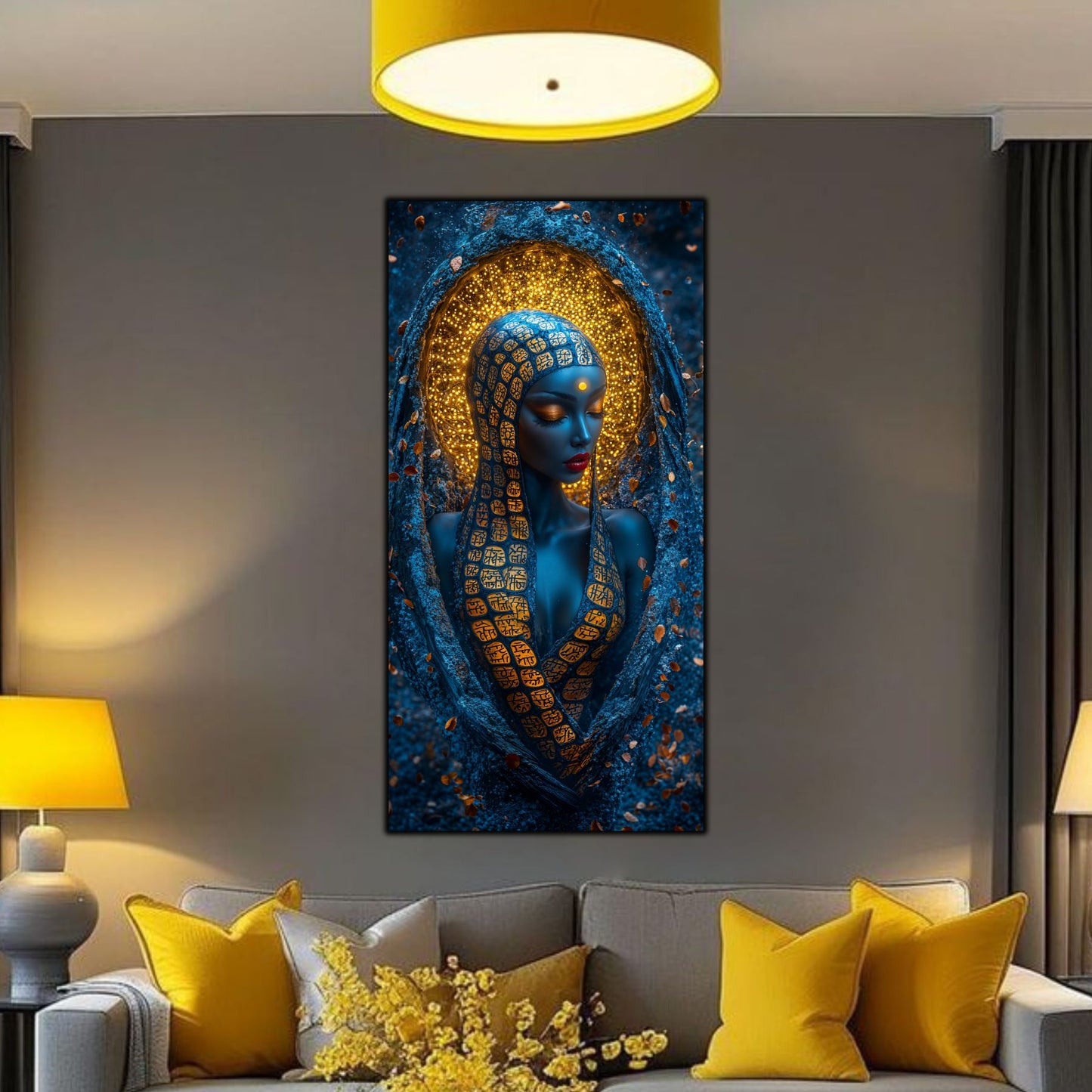 Tablou unicat din sticlă securizată Beyond Creation - No25