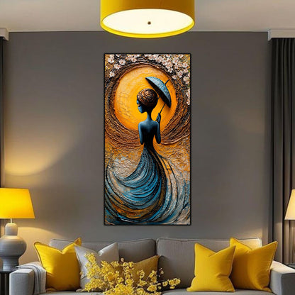 Tablou unicat din sticlă securizată Beyond Origin - No24