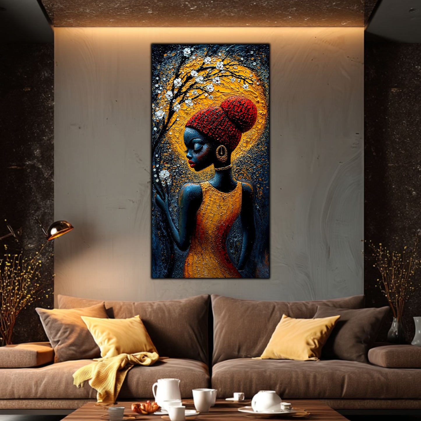 Tablou unicat din sticlă securizată Beyond Origin - No15