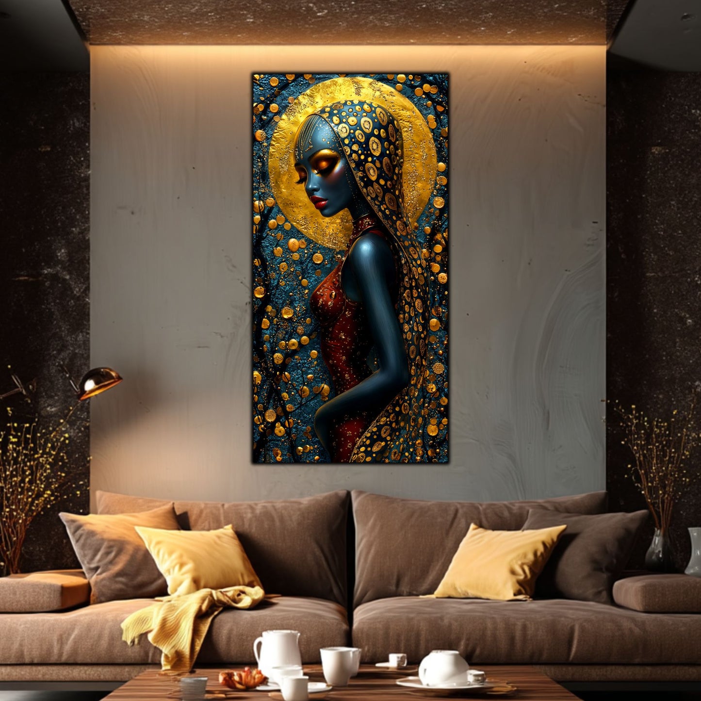 Tablou unicat din sticlă securizată Beyond Origin - No14