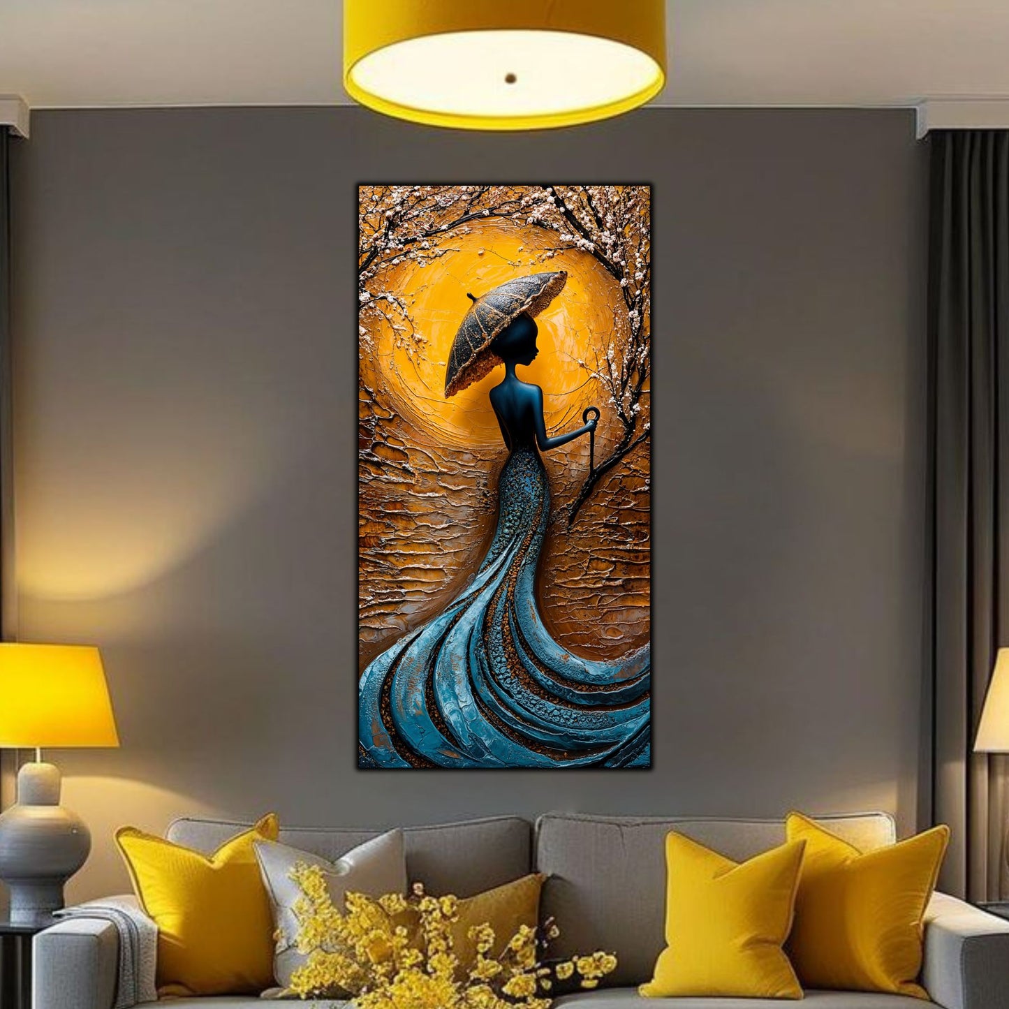 Tablou unicat din sticlă securizată Beyond Origin - No25