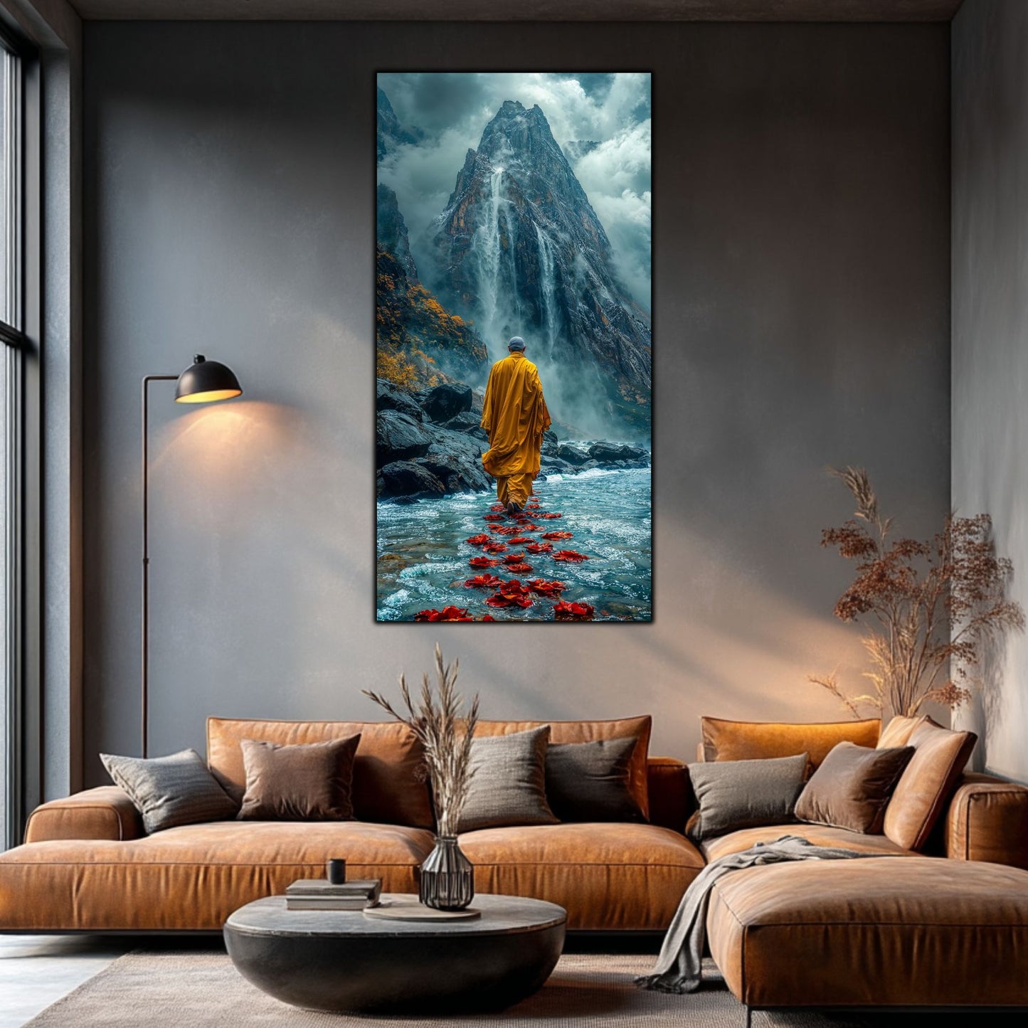 Tablou unicat din sticlă securizată Vanishing Step - No24