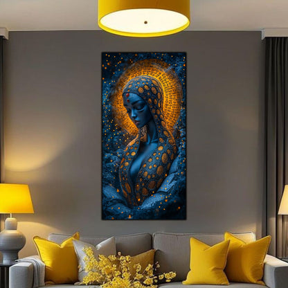 Tablou unicat din sticlă securizată Beyond Creation - No27