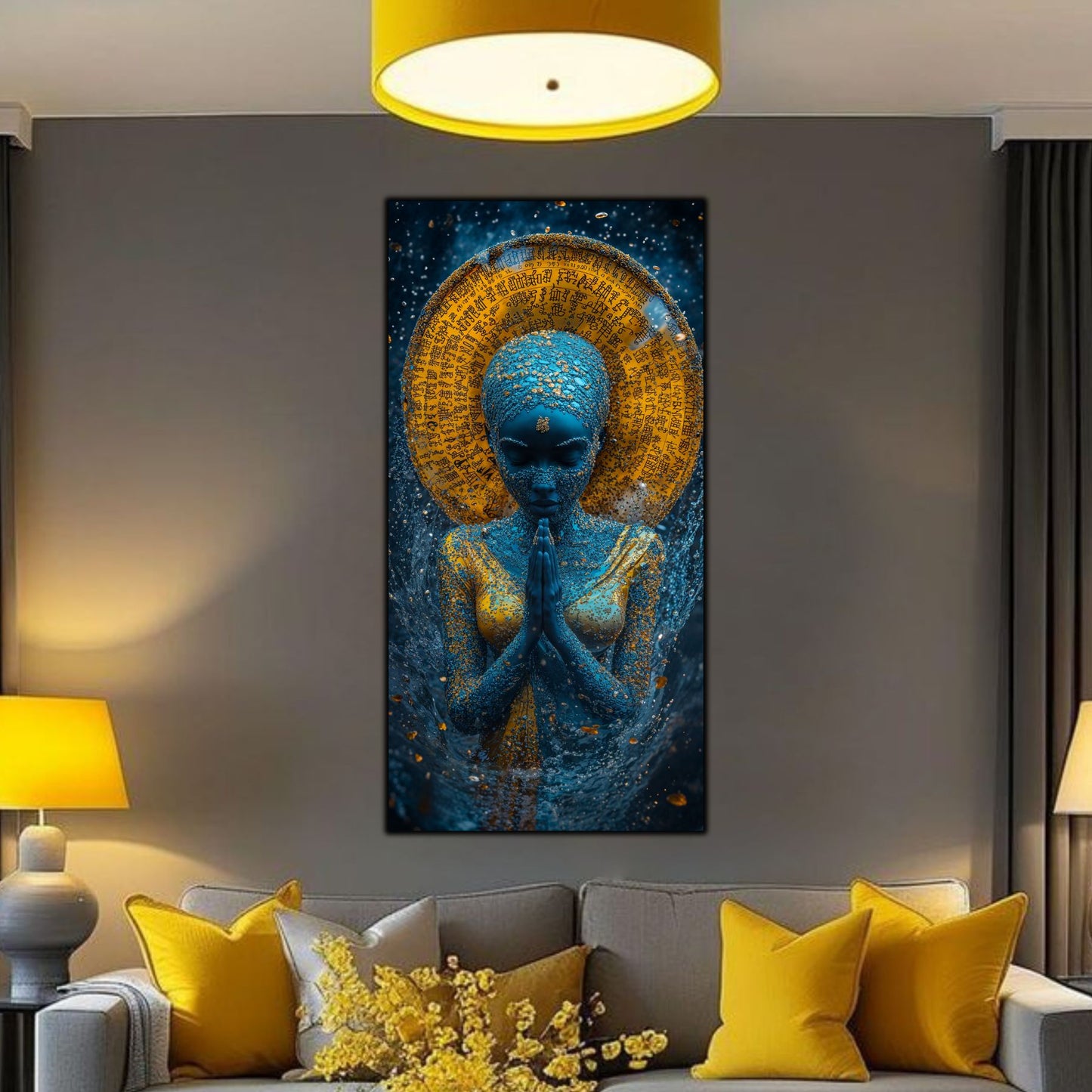 Tablou unicat din sticlă securizată Beyond Creation - No29