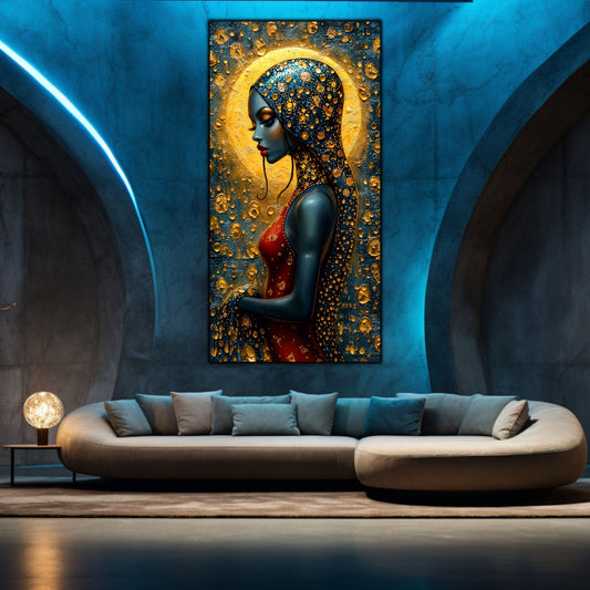 Tablou unicat din sticlă securizată Beyond Origin - No20