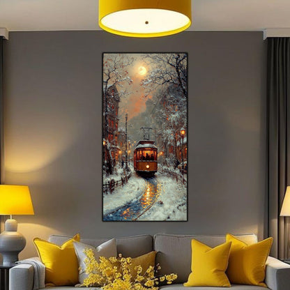 Tablou Sticla Securizata - Colectia Cold Ember - no27