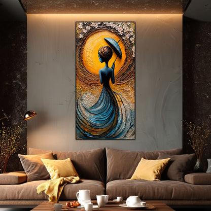 Tablou unicat din sticlă securizată Beyond Origin - No24