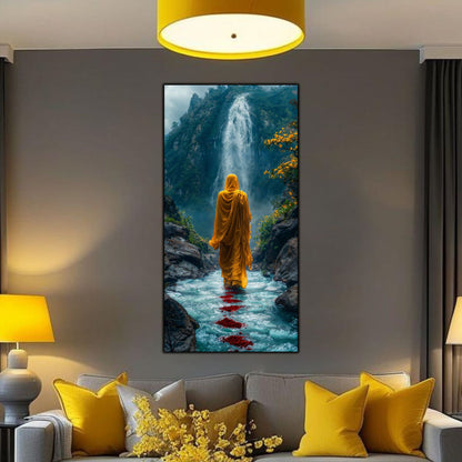 Tablou unicat din sticlă securizată Vanishing Step - No23