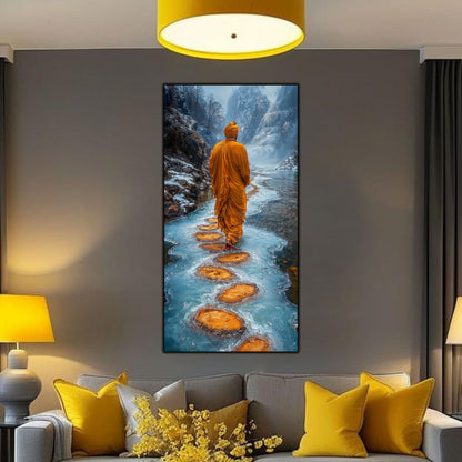 Tablou unicat din sticlă securizată Vanishing Step - No21