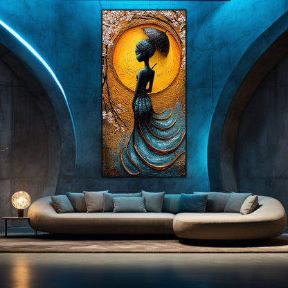 Tablou unicat din sticlă securizată Beyond Origin - No21