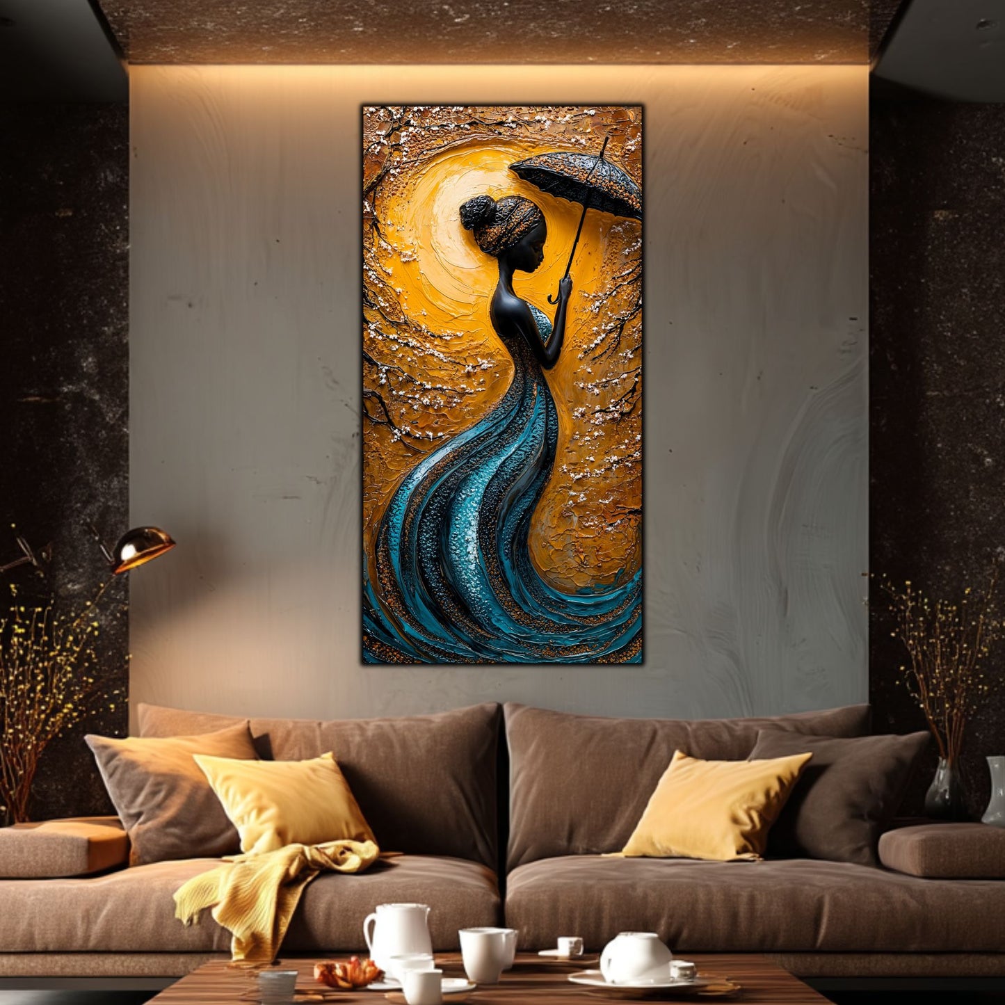 Tablou unicat din sticlă securizată Beyond Origin - No22