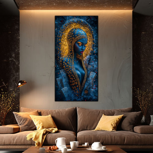 Tablou unicat din sticlă securizată Beyond Creation - No28