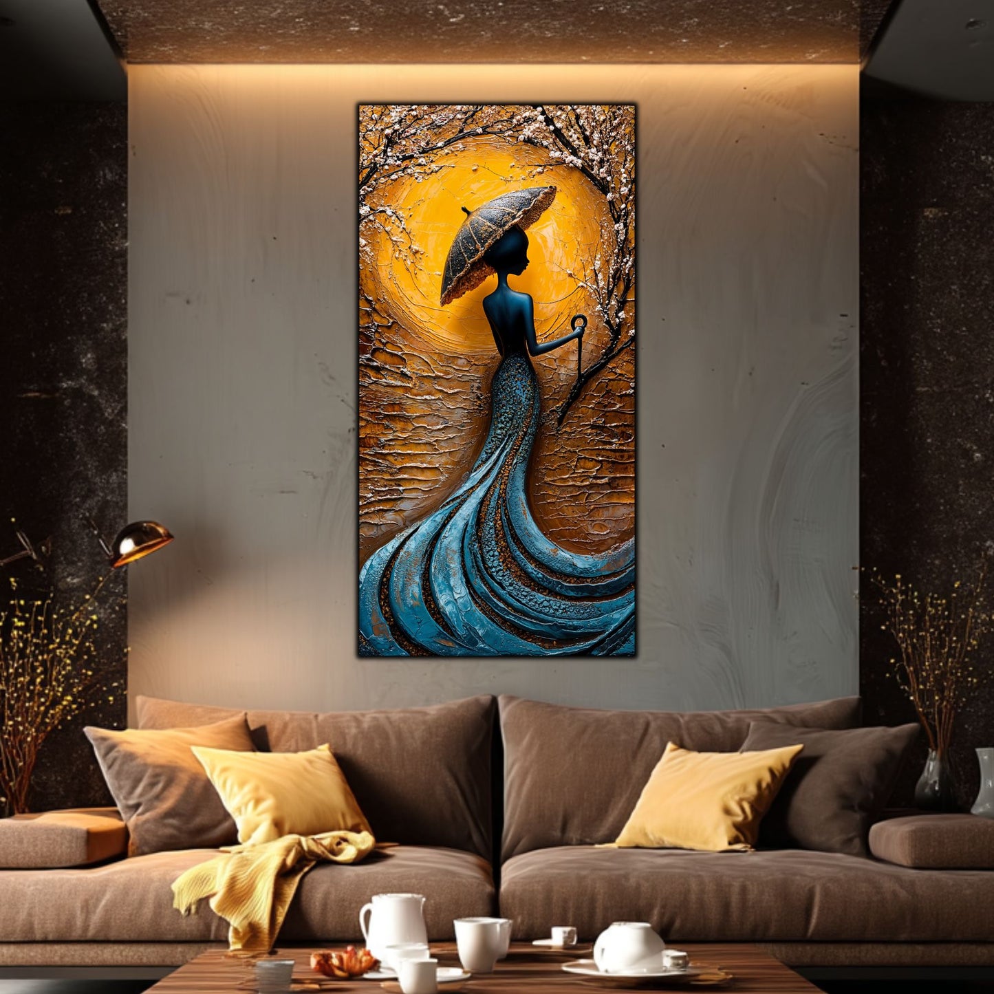 Tablou unicat din sticlă securizată Beyond Origin - No25