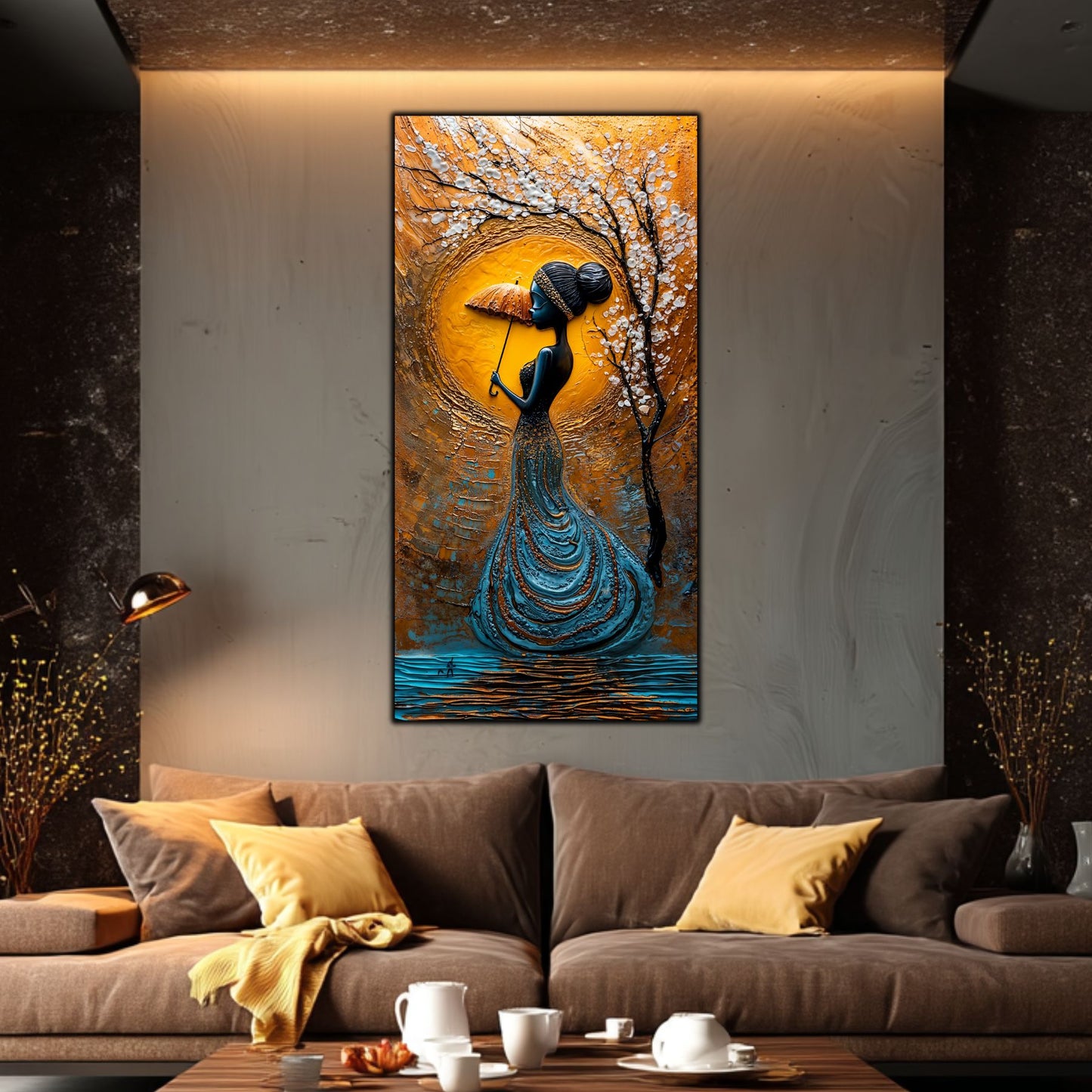 Tablou unicat din sticlă securizată Beyond Origin - No30