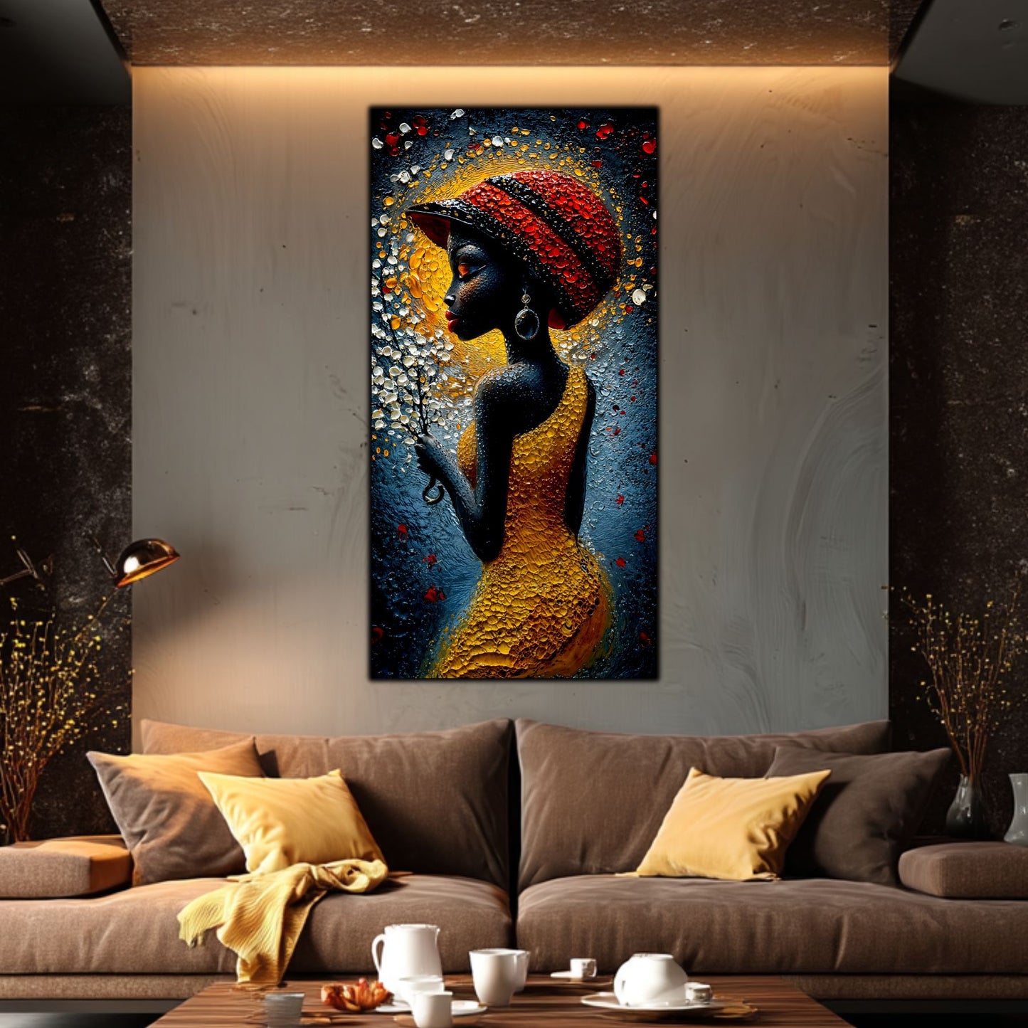 Tablou unicat din sticlă securizată Beyond Origin - No29