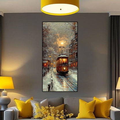 Tablou Sticla Securizata - Colectia Cold Ember - no26