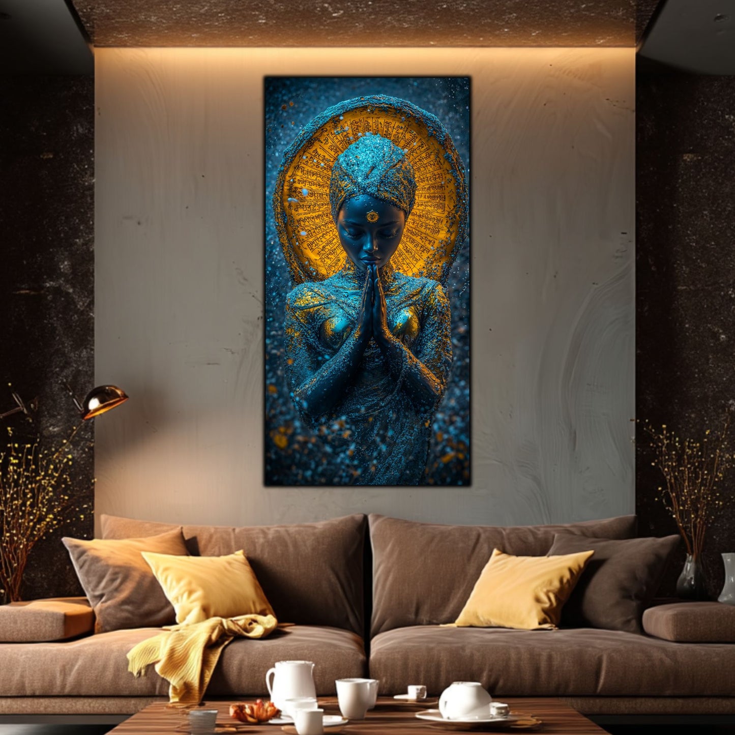 Tablou unicat din sticlă securizată Beyond Creation - No26