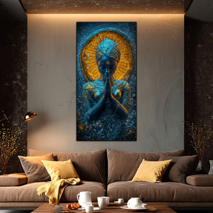 Tablou unicat din sticlă securizată Beyond Creation - No26