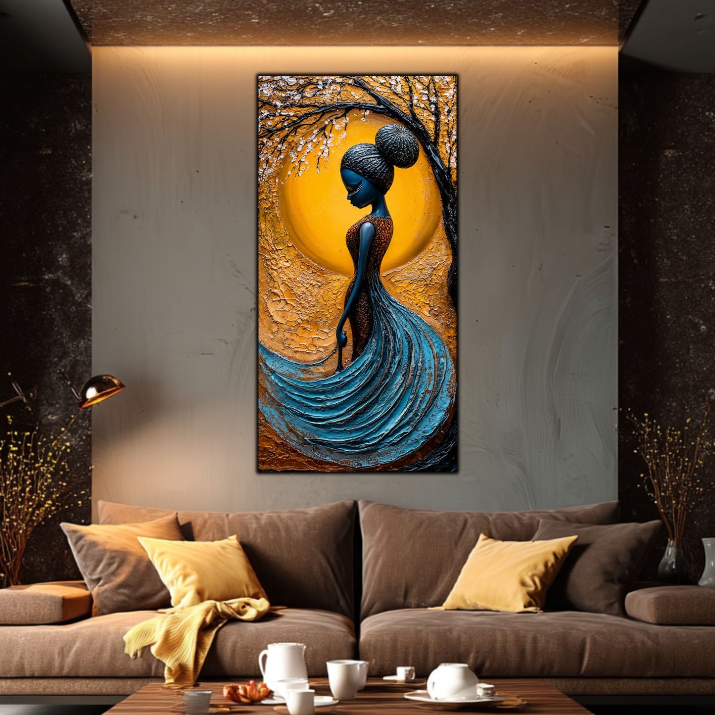 Tablou unicat din sticlă securizată Beyond Origin - No27