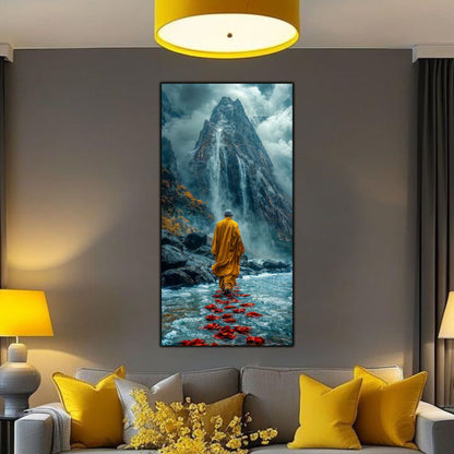 Tablou unicat din sticlă securizată Vanishing Step - No24