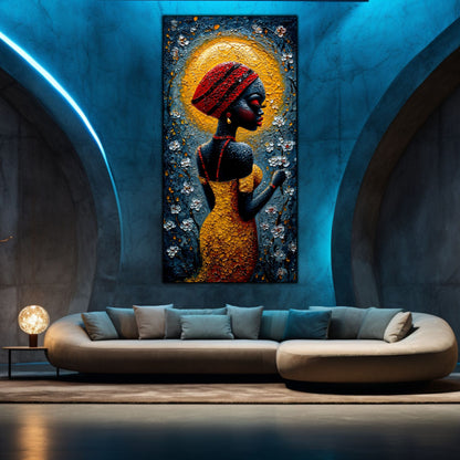 Tablou unicat din sticlă securizată Beyond Origin - No16