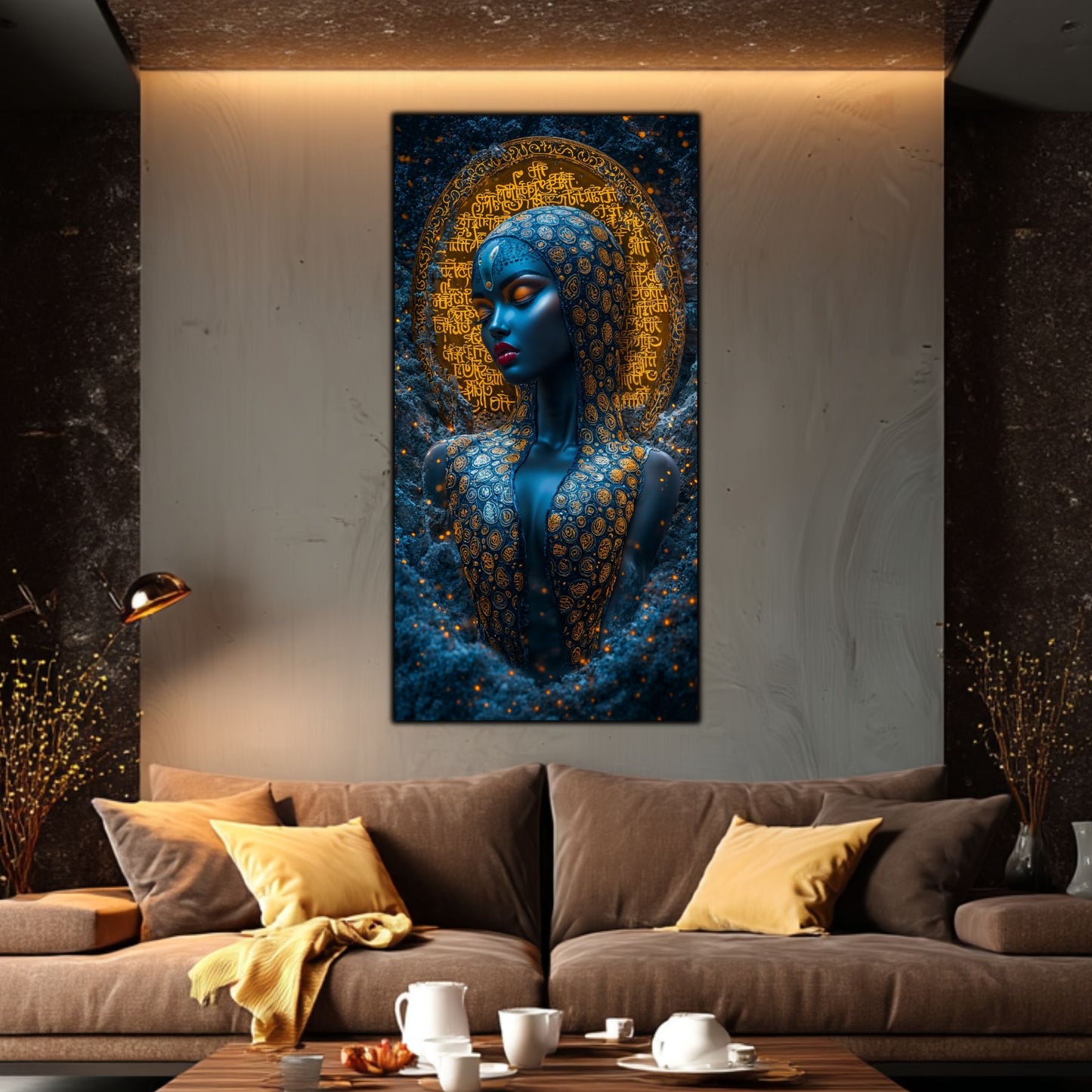 Tablou unicat din sticlă securizată Beyond Creation - No24