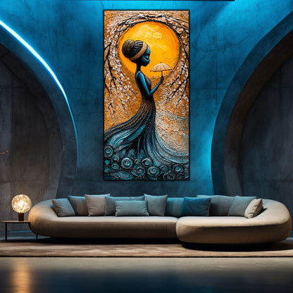 Tablou unicat din sticlă securizată Beyond Origin - No19