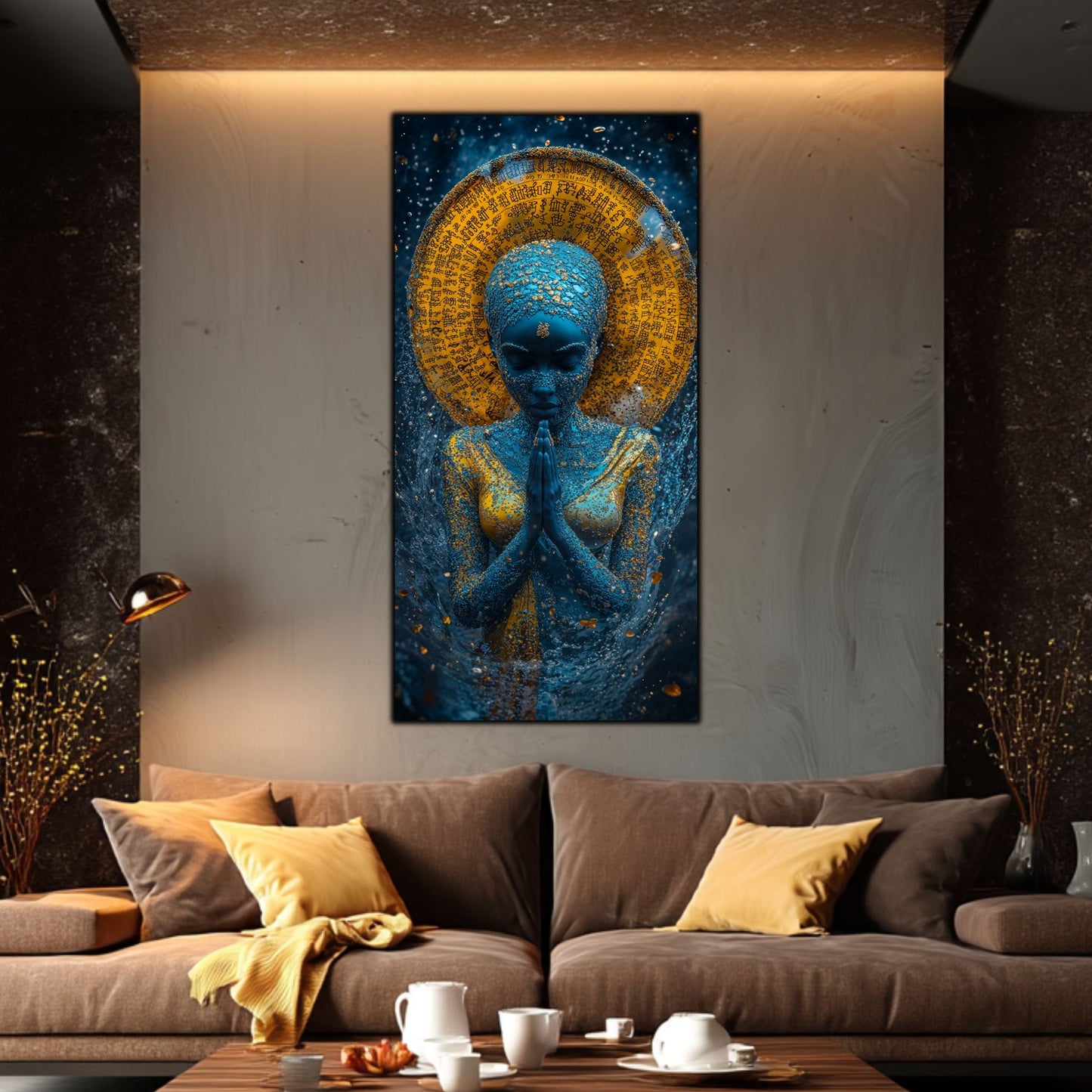 Tablou unicat din sticlă securizată Beyond Creation - No29