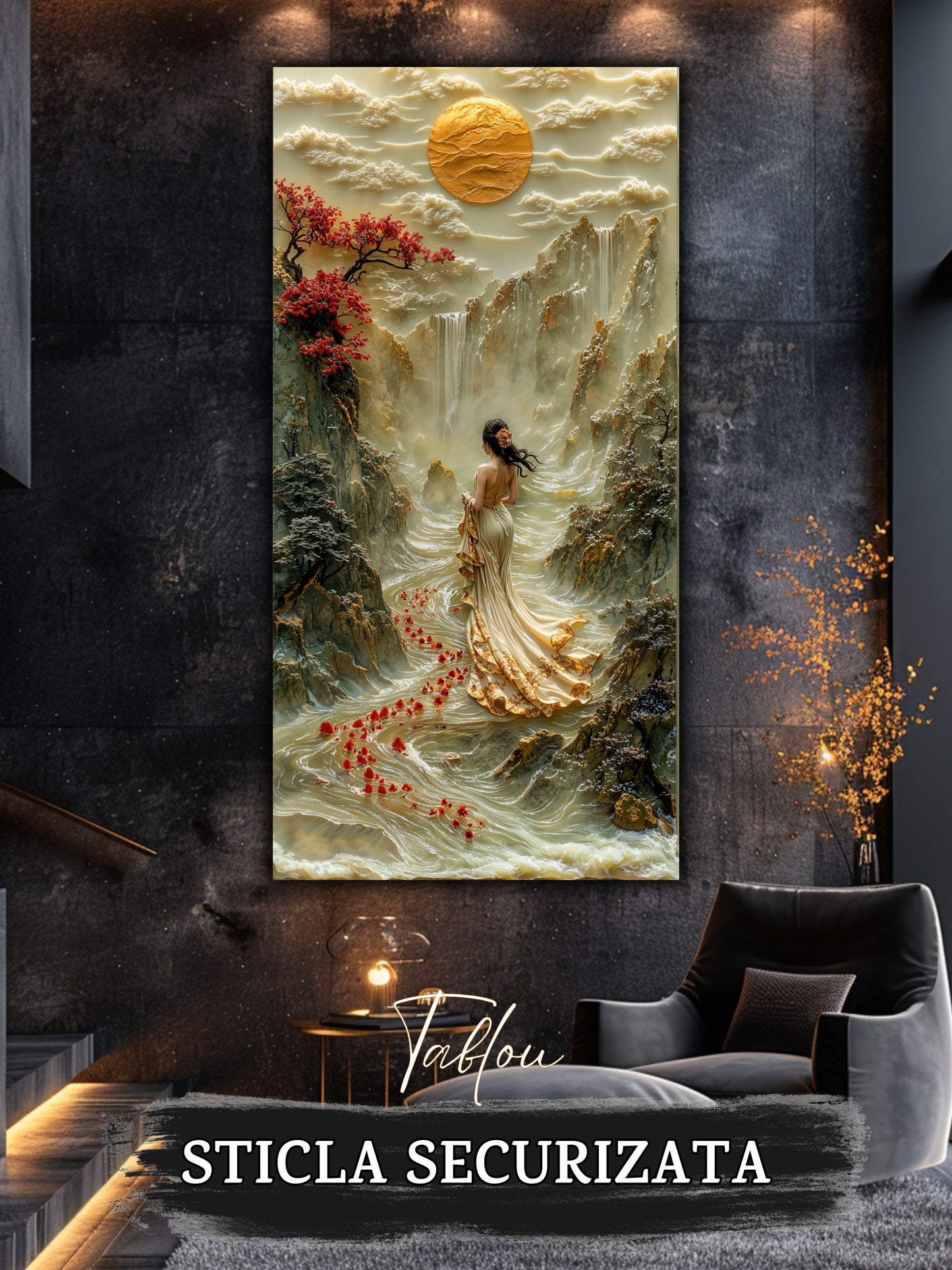 Tablou Sticla - Silk Road - 14