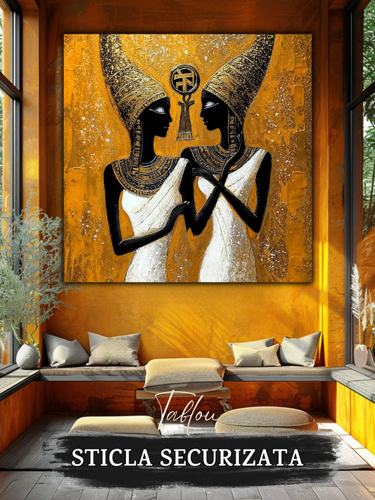 Whispers of the Nile - Tablou Sticla - 29