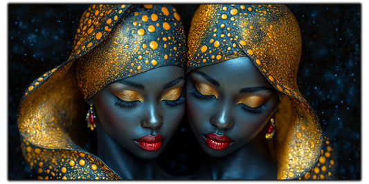 Tablou unicat din sticlă securizată - Beyond Tribe NO05