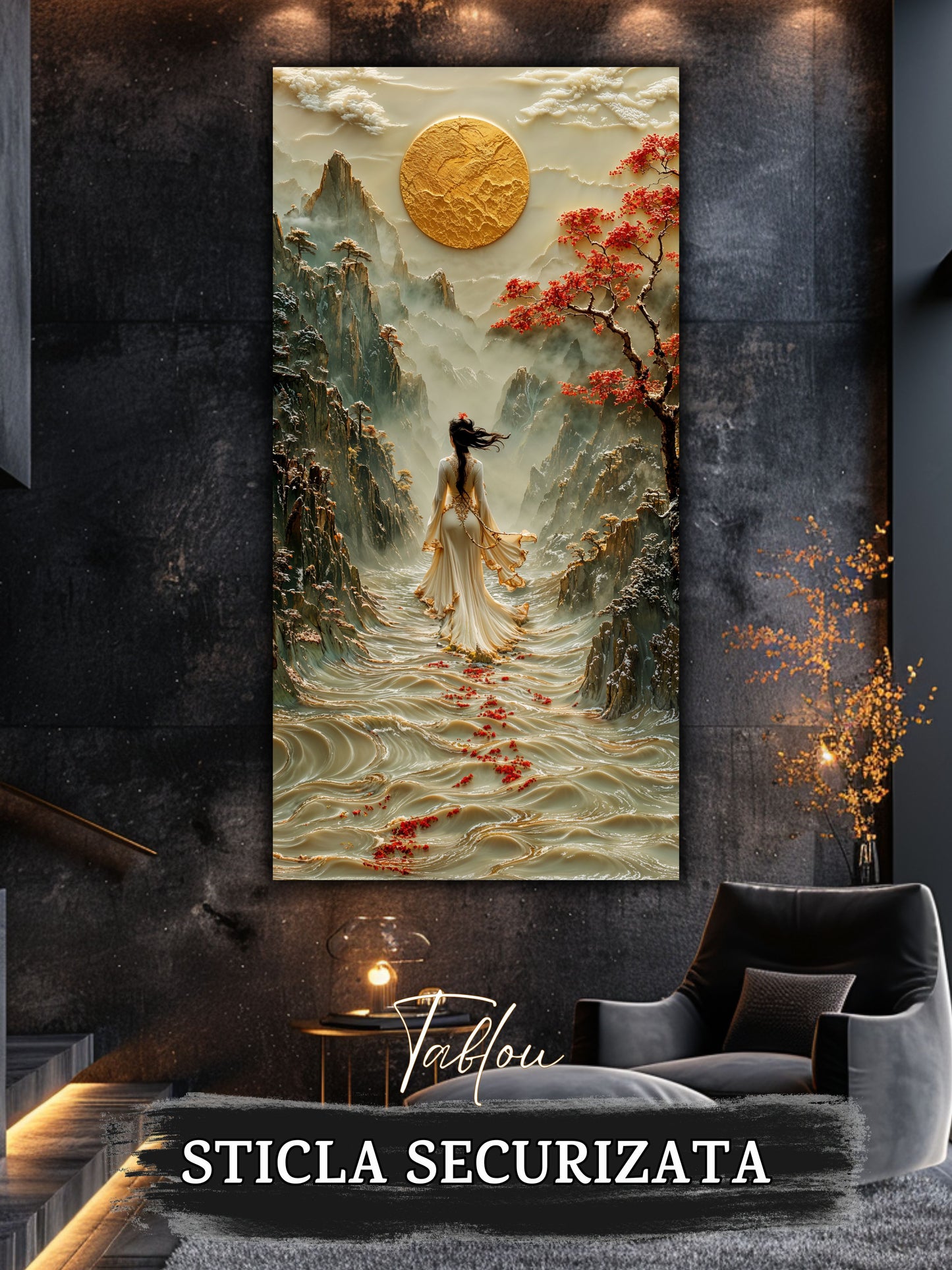 Tablou Sticla - Silk Road - 15