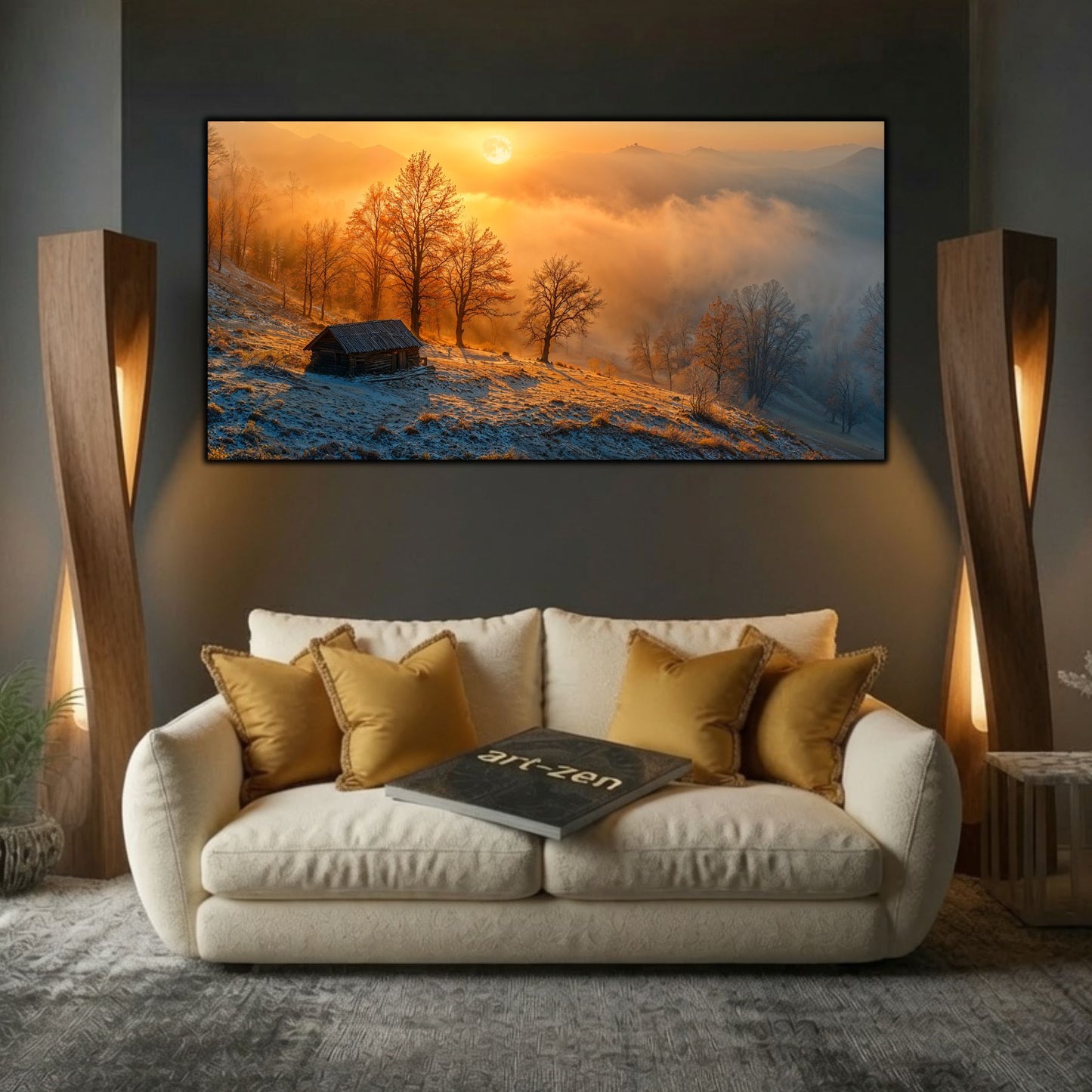 Tablouri Moderne Sufragerie – Cabin Above the Clouds | The Long Way Home
