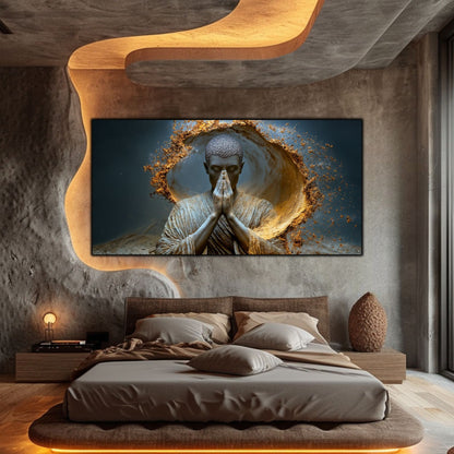 Tablou Decorativ pe Sticla Securizata – Ideal pt Dormitor si Living - Beyond Stardust No31