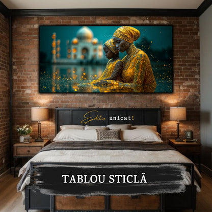 Tablou unicat pe sticla securizata - The Lost Temple - No 12