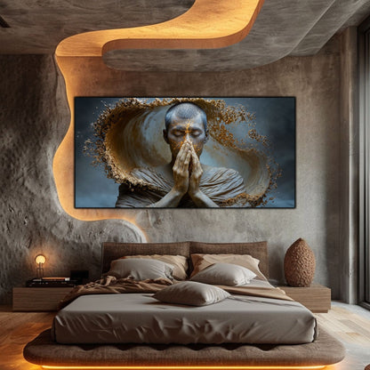Tablou Decorativ pe Sticla Securizata – Ideal pt Dormitor si Living - Beyond Stardust No30