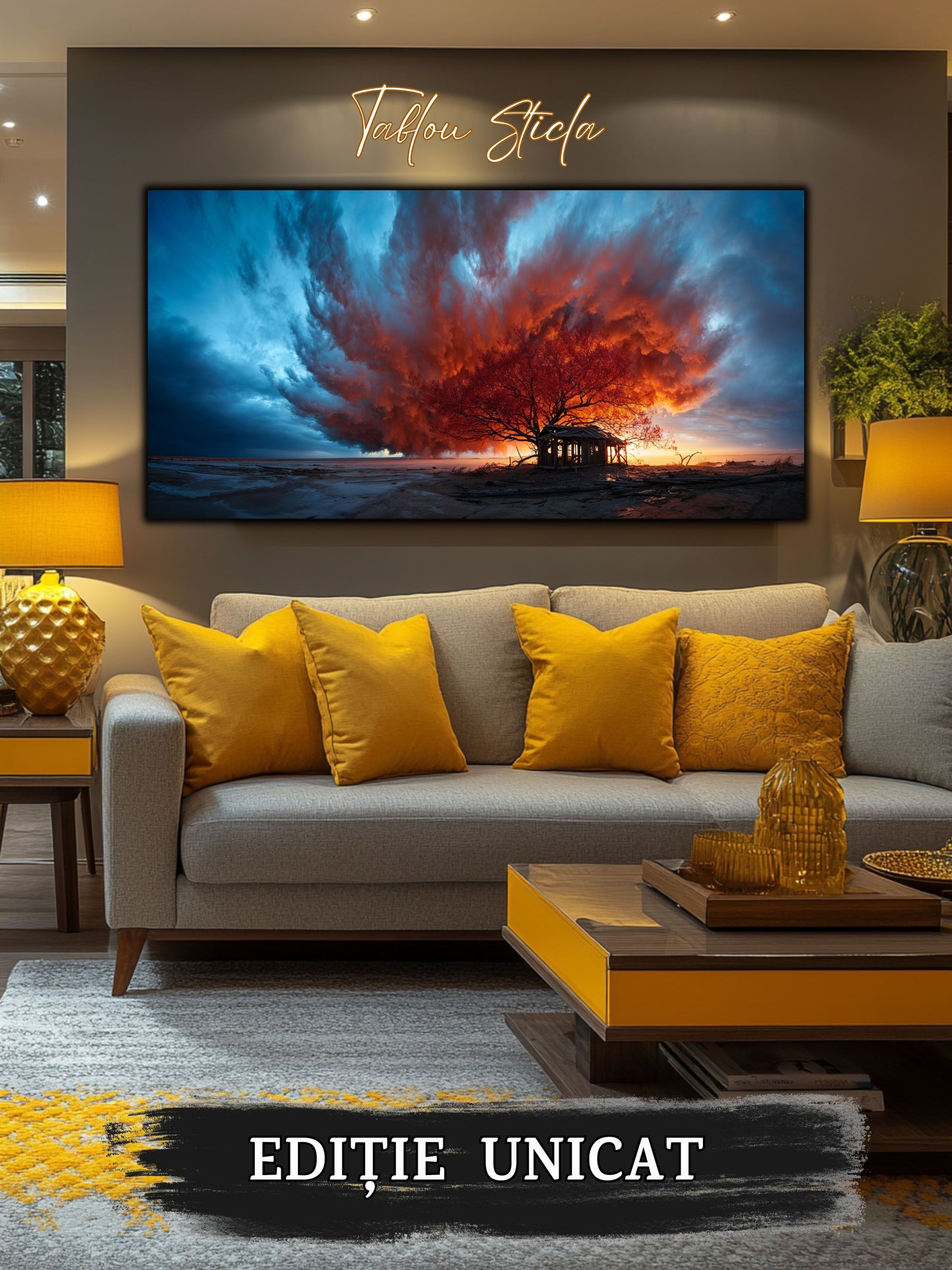 Tablou Sticla Securizata - Colectia StormLight - no10