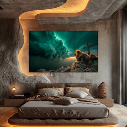 Tablou Decorativ Modern - Print UV pe Sticla - „Sacred Modernities” - No21
