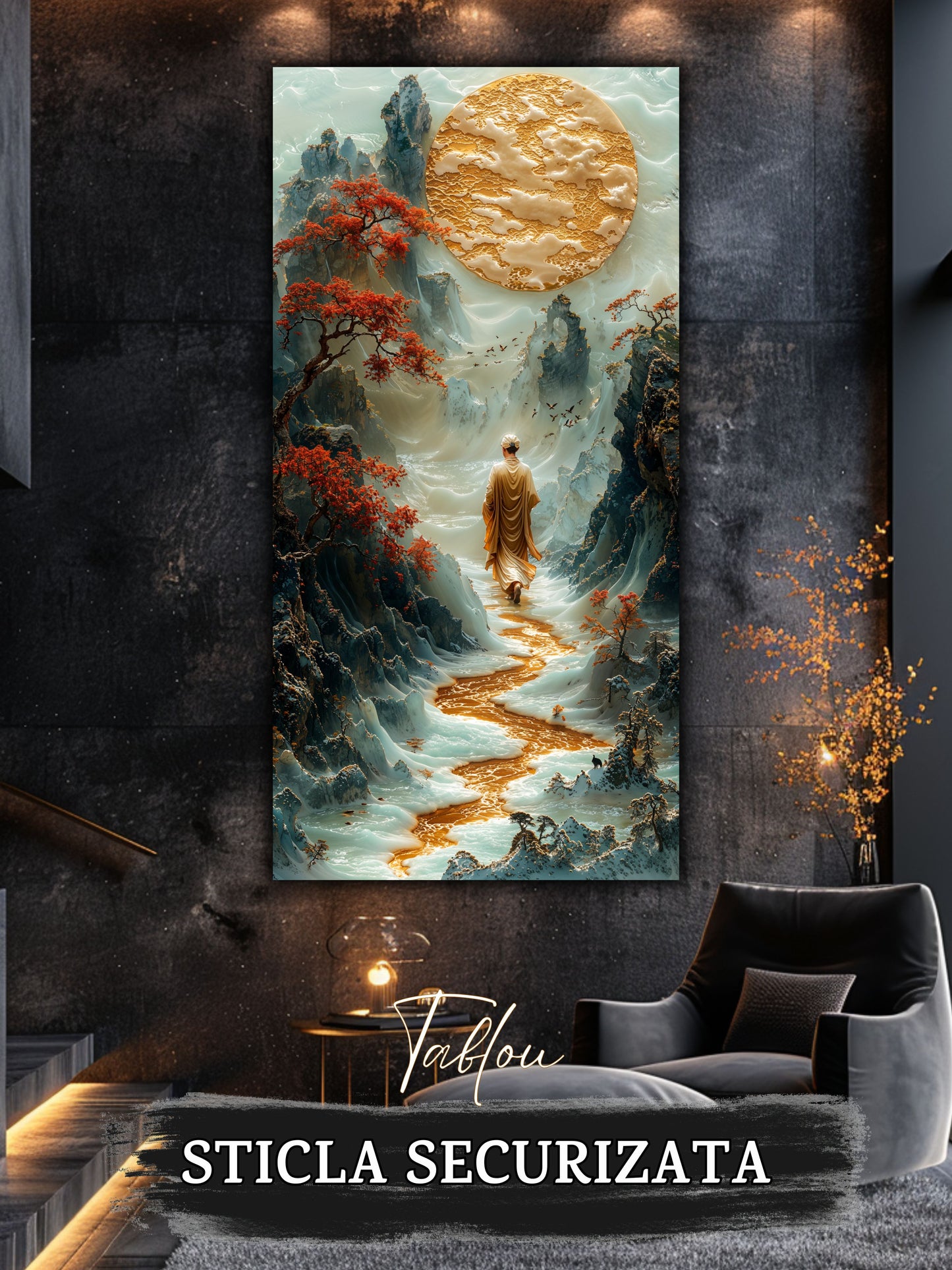 Tablou Sticla - Silk Road - 22