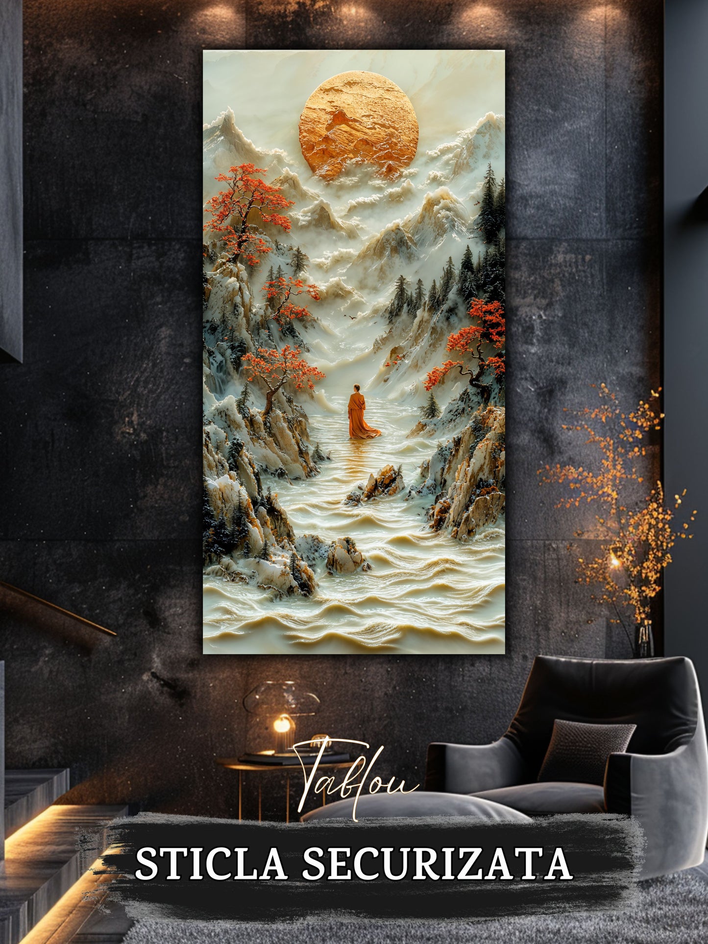 Tablou Sticla - Silk Road - 23
