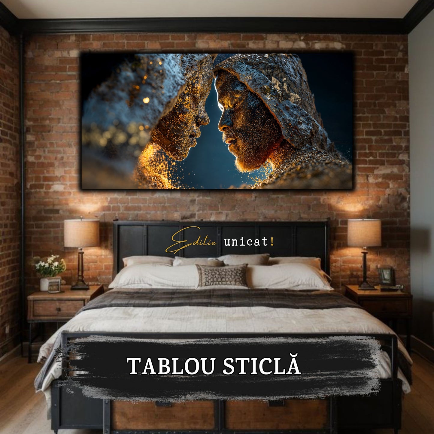 Tablou unicat pe sticla securizata - The Lost Temple - No 29