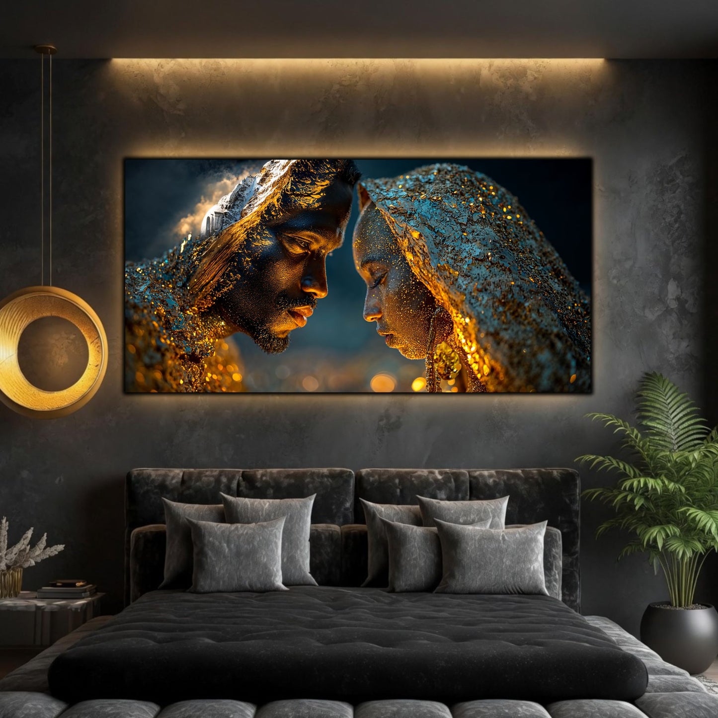 Tablou Modern Living – Two Faces of Becoming