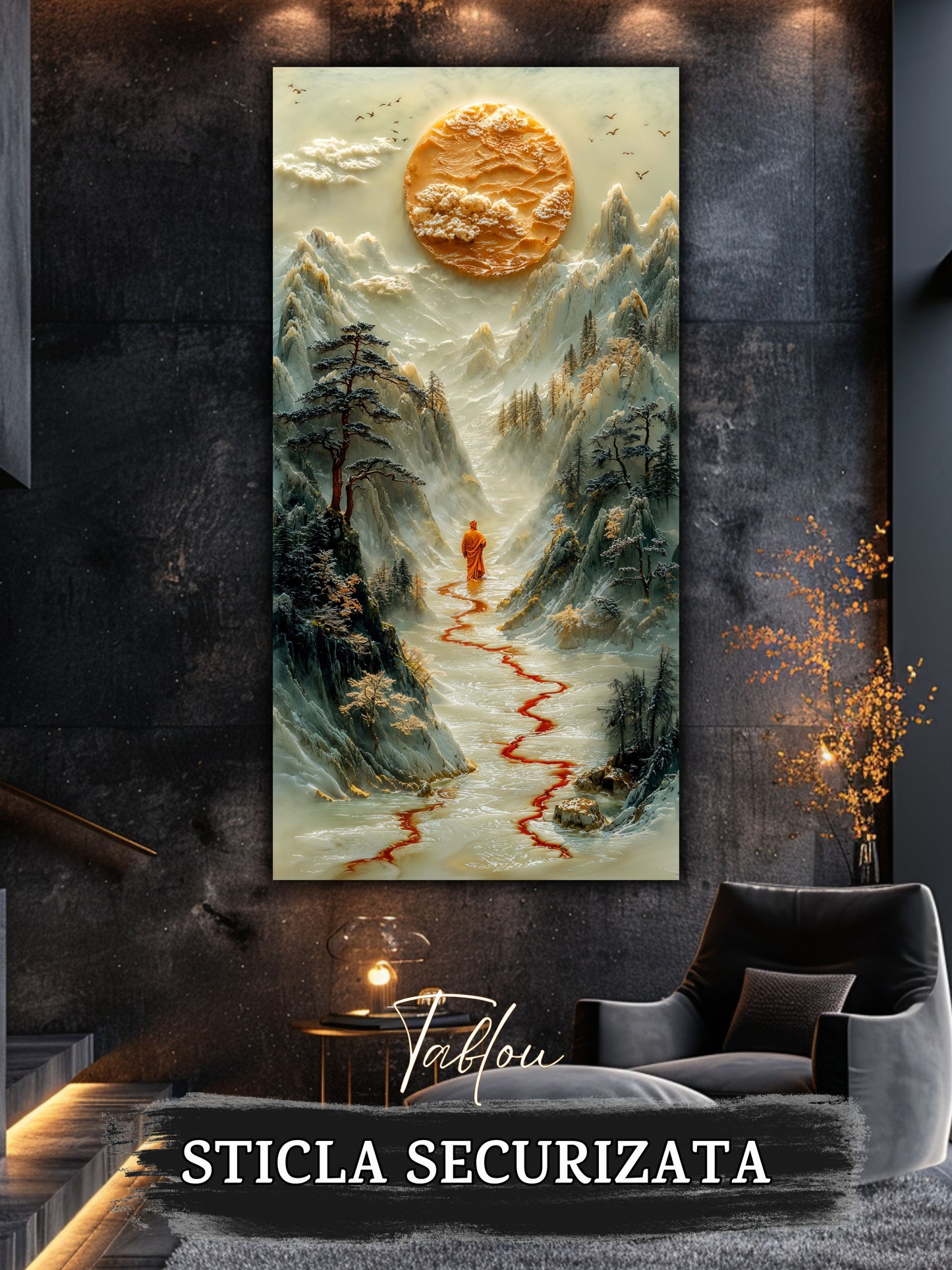 Tablou Sticla - Silk Road - 13