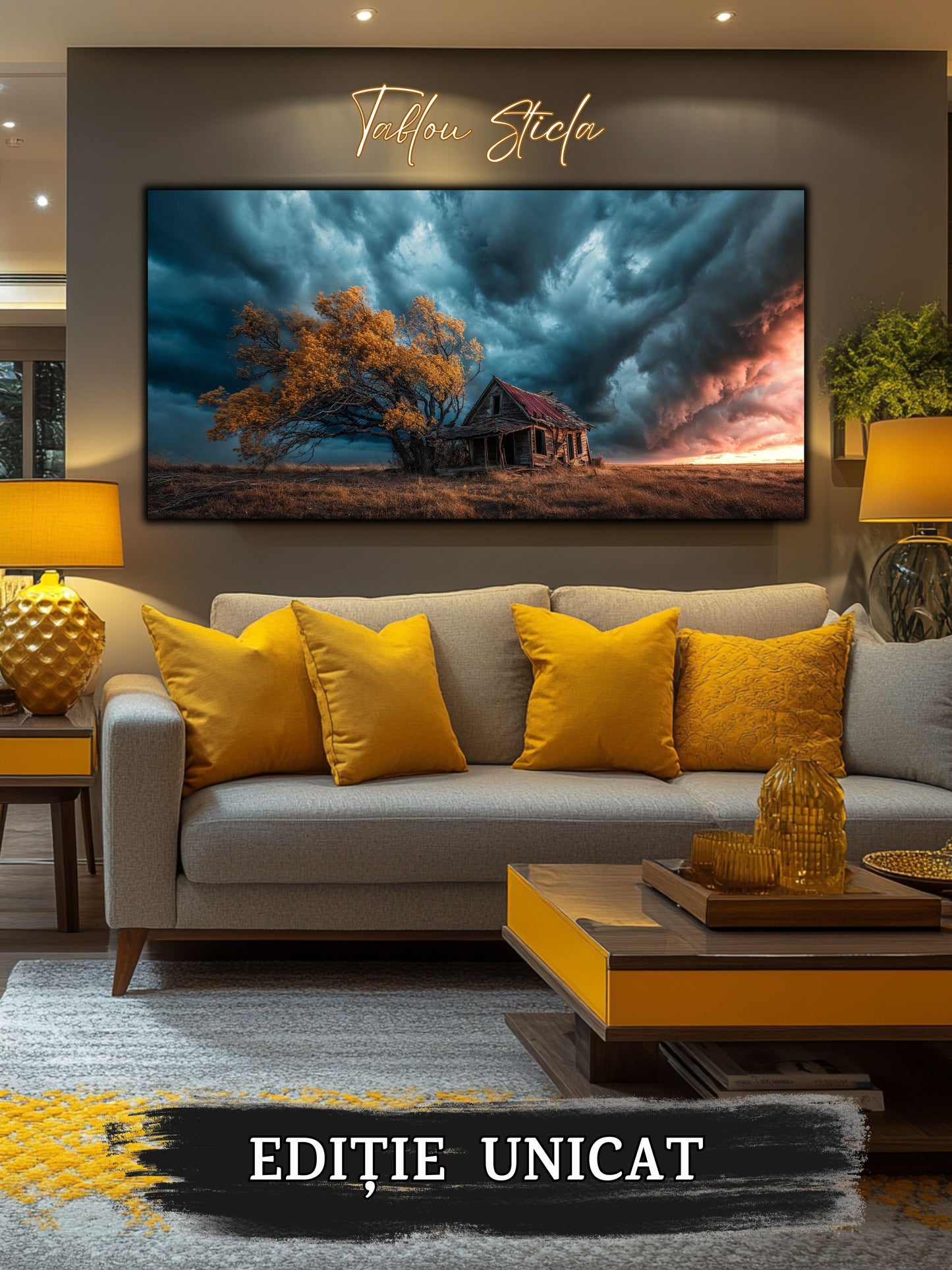 Tablou Sticla Securizata - Colectia StormLight - no09