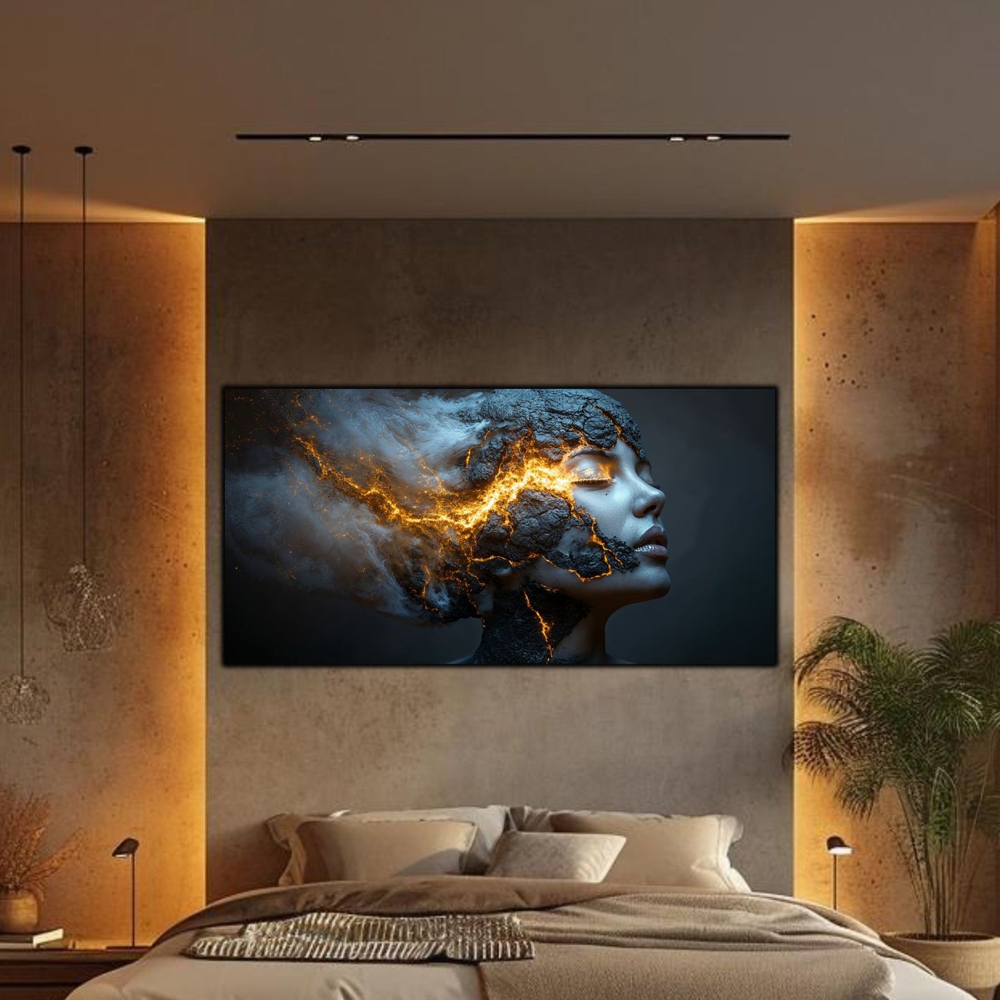 Tablou Sticla Securizata – Reimagined No22