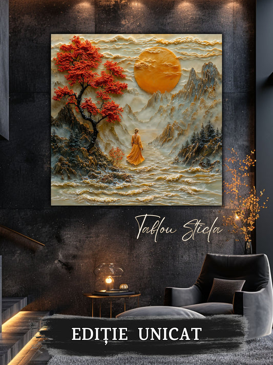 Tablou Sticla - Silk Road - 11