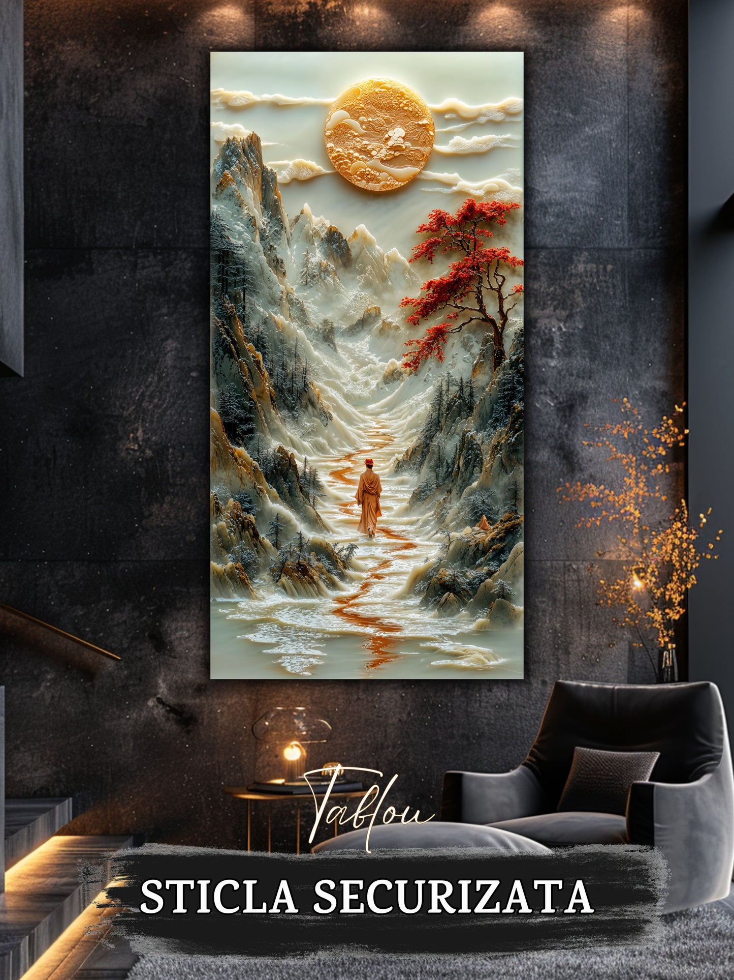 Tablou Sticla - Silk Road - 17