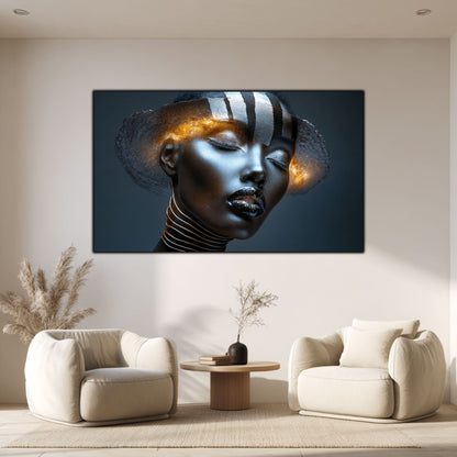 Dark White - Tablou Sticla Securizata - NO30