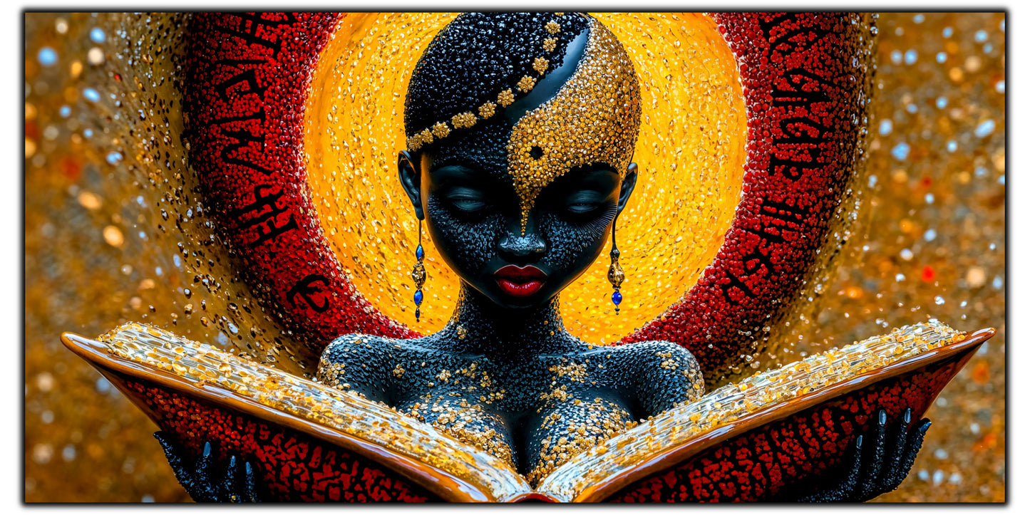 Tablou unicat din sticlă securizată Beyond Creation - No05